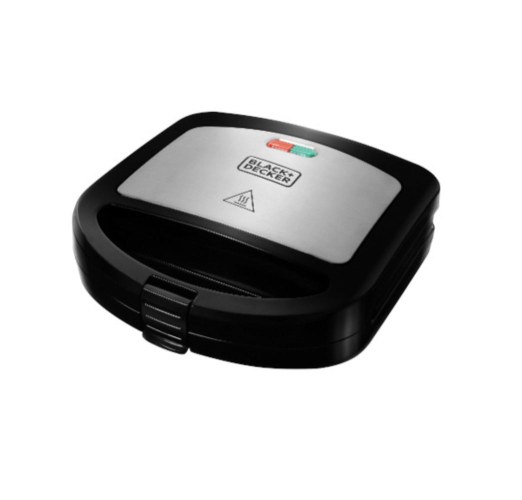 Sandwichera 2 Puestos Placas Profundas Black Decker Ol mpica