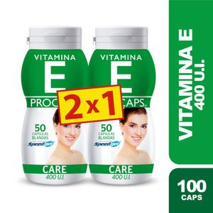 Vitamina E Procaps 400 Ui X50 Cápsulas 2X1 Oferta
