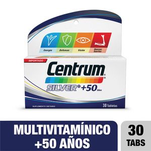 Centrum Silver Multivitamínico para hombres y mujeres +50 x 30 Tabs?