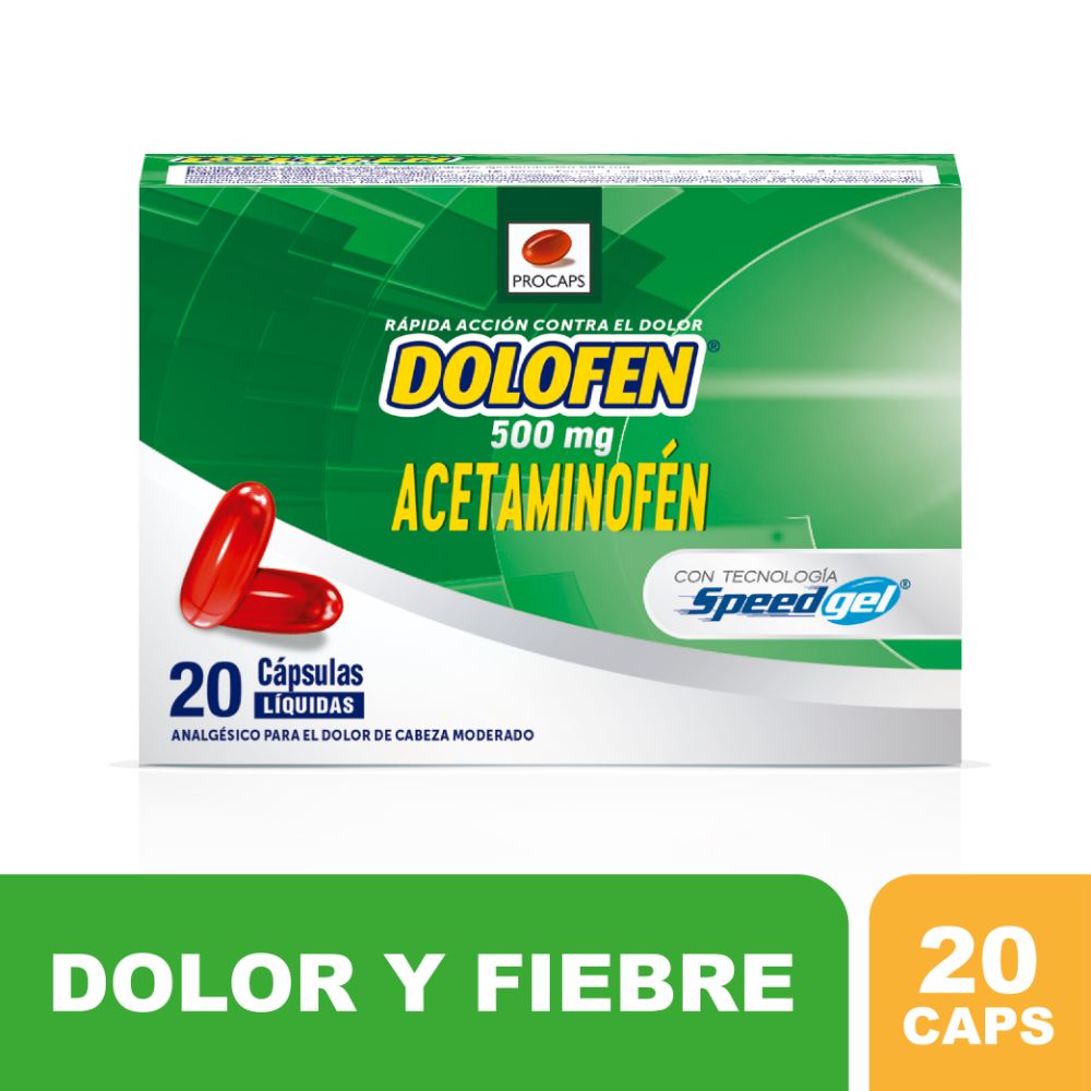 DOLOFEN BLISTER X 4 CAPSULAS