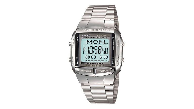 Reloj 2024 casio plata