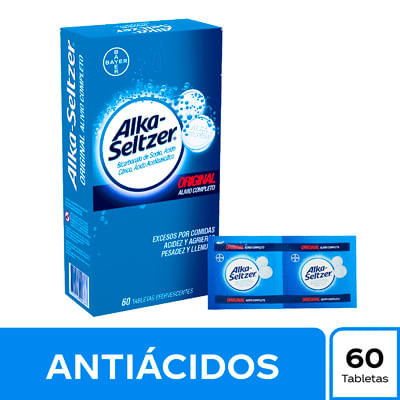 ALKA-SELTZER BLISTER X 2 TABLETAS EFERVESCENTES