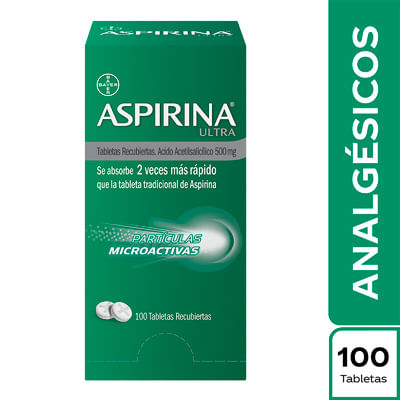 ASPIRINA ULTRA BLISTER X 4 TABLETAS