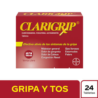 Clarigrip® Caja x 24 tab
