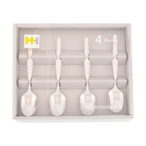 Set Cuchara H&H Postre 4Pz
