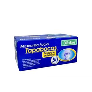 Tapaboca Alfasafe Empaque Individual Blanco X 50 Unds