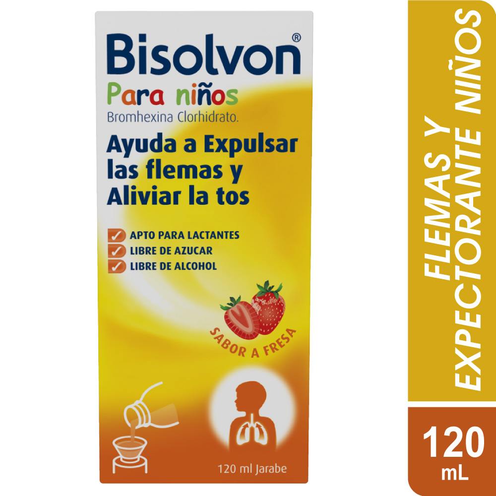 BISOLVON NIÑOS JBE FCO X 120 ML - Olímpica