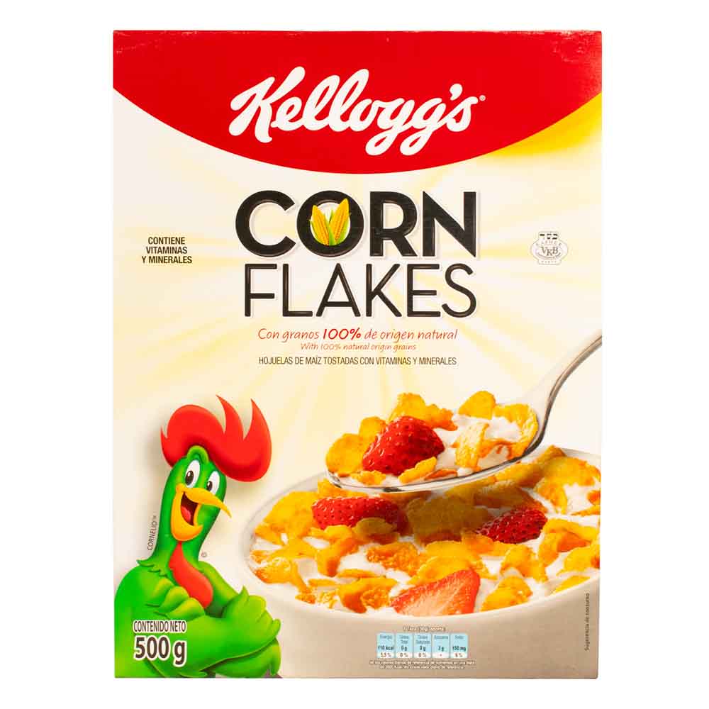 Cereales copos de maíz corn flakes Kellogg's Corn Flakes caja 500 g -  Supermercados DIA