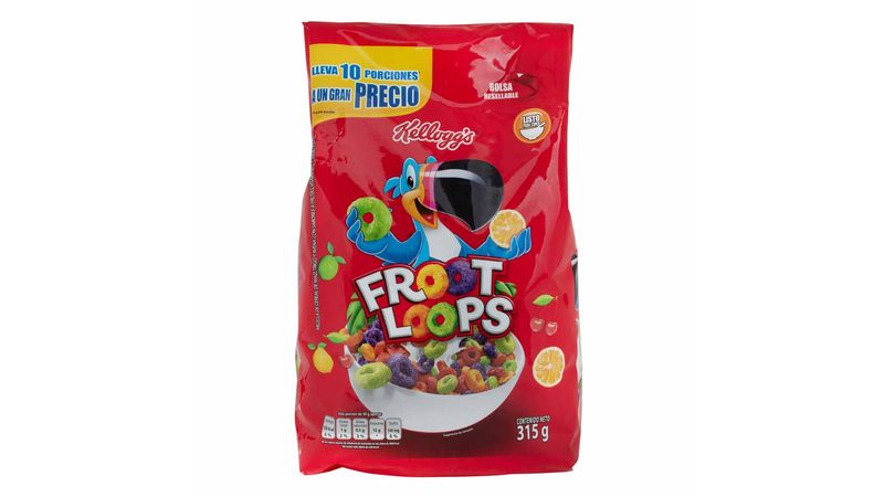 Cereal Kellogg's Froot Loops 315 G - Mercados Colsubsidio