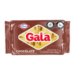 Ponqué Gala Ramo Chocolate 60 G