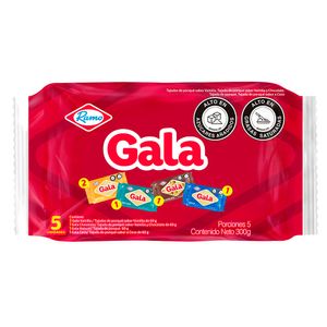 Ponqué Gala Ramo Sabores Surtidos 300 G X5 Unds