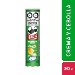 Papas Pringles Crema y Cebolla 203 G