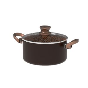 Olla Imusa Talent Master Deluxe Tapa De Vidrio 24 Cm