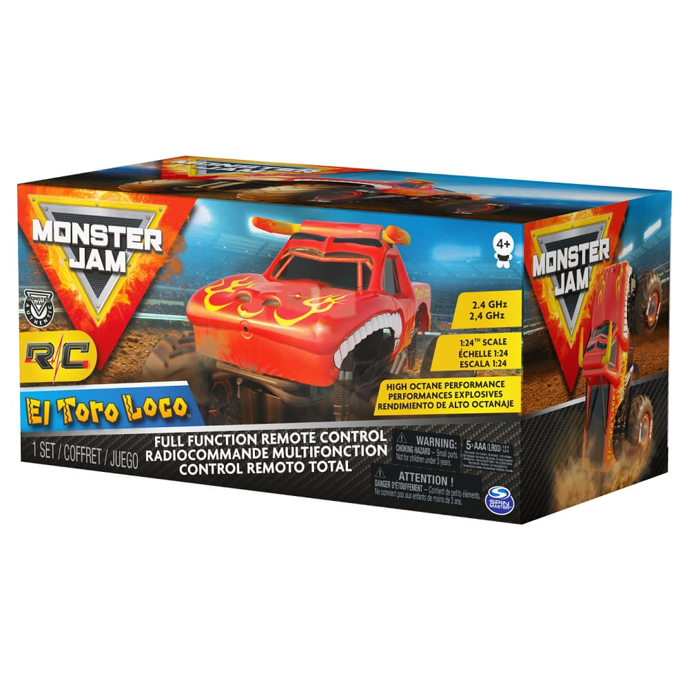 Monster Jam Rc 1:24 El Toro Loco