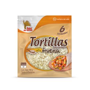Tortillas Haz De Oro Integrales/Avena 190 G