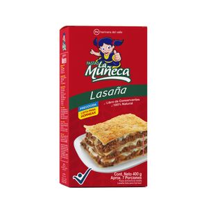 Pasta La Muñeca Lasaña 400 G