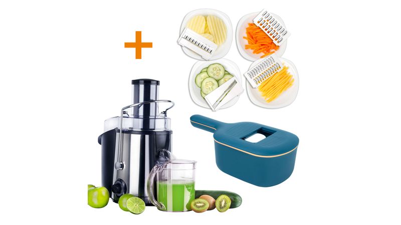 Extractor De Jugos Frutas Y Verduras 850 Watts Chef Master