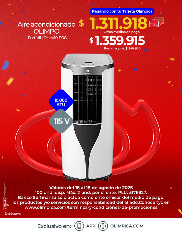 Oferta de aire acondicionado